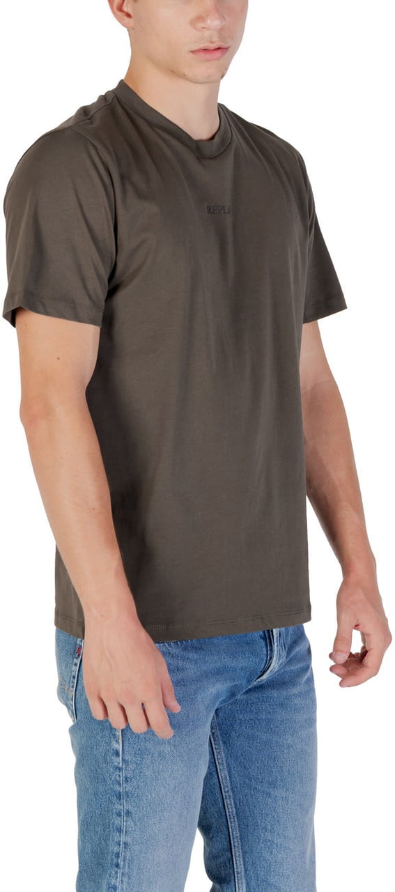 Replay Men T-Shirt Groen