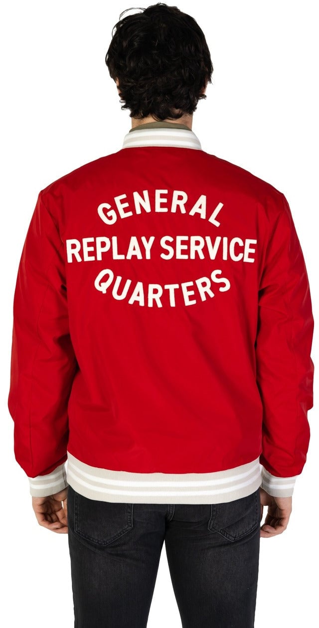 Replay Replay Men Blazer Rood