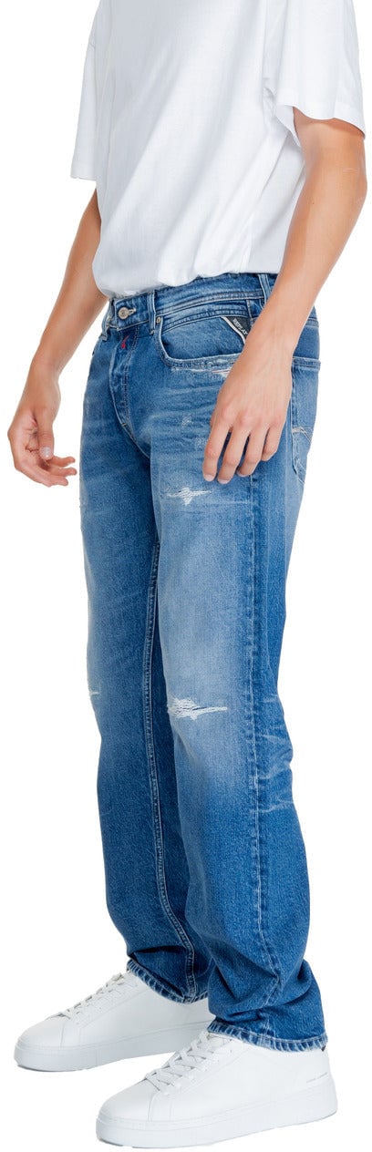 Replay Men Jeans Blauw