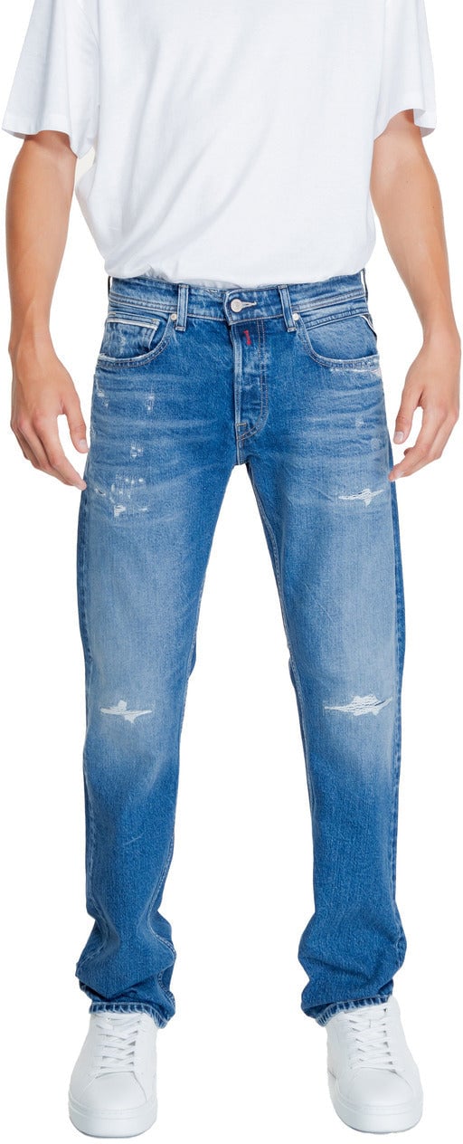 Replay Men Jeans Blauw