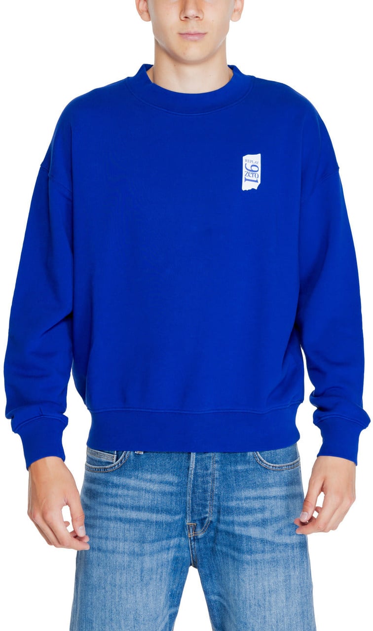 Replay Men Sweatshirts Blauw