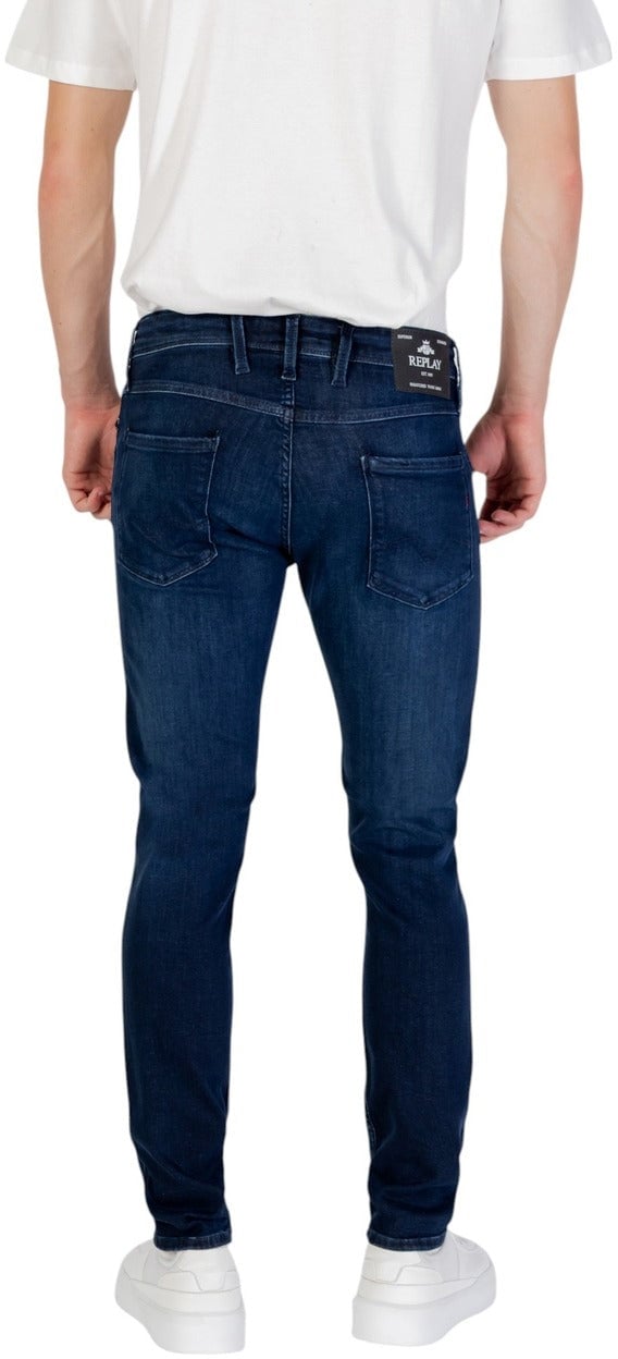 Replay Men Jeans Blauw