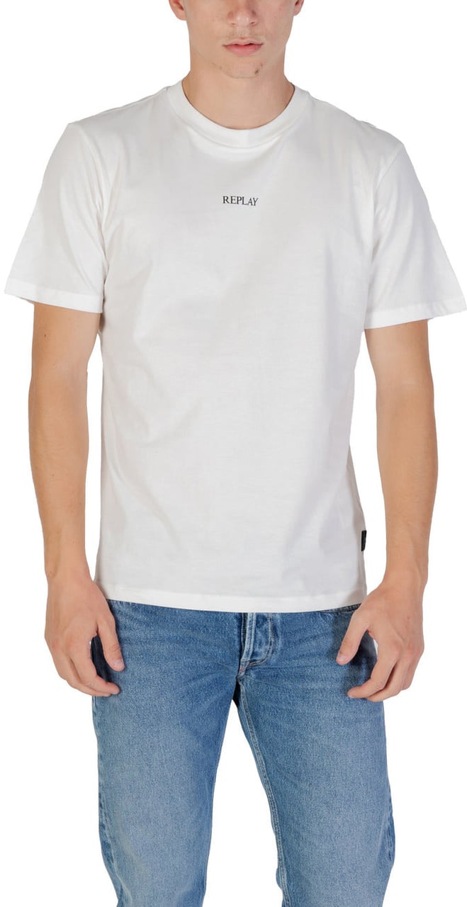 Replay Replay Men T-Shirt Wit