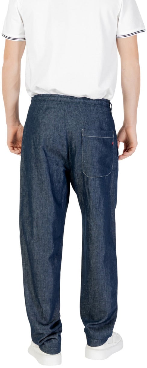 Replay Men Trousers Blauw