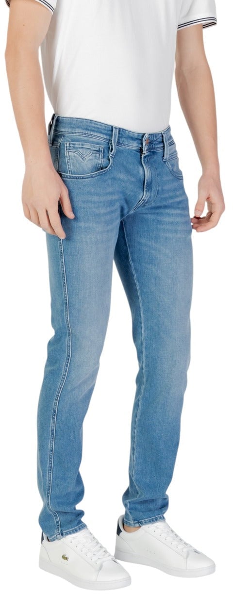 Replay Men Jeans Blauw