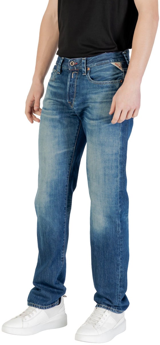 Replay Men Jeans Blauw