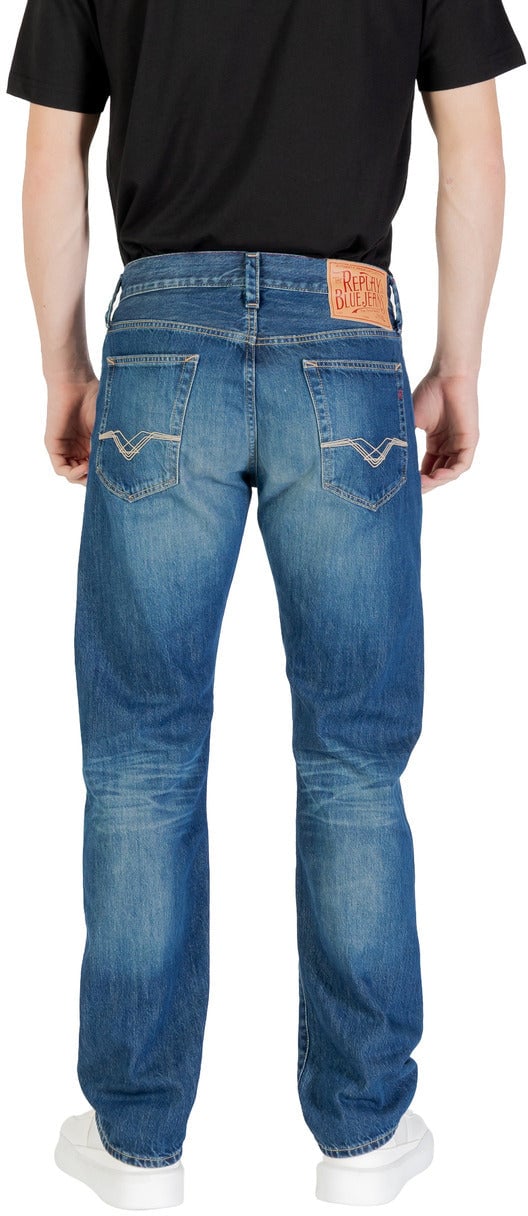 Replay Men Jeans Blauw