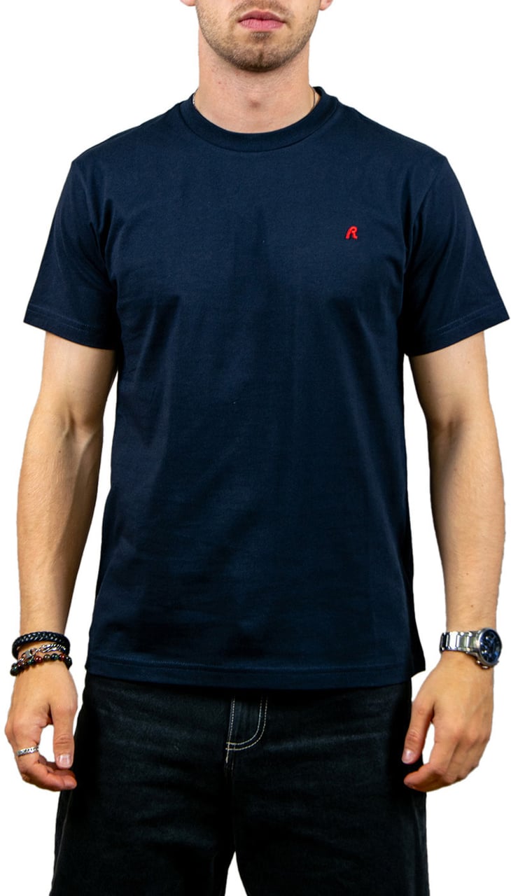 Replay Red Logo Blauw