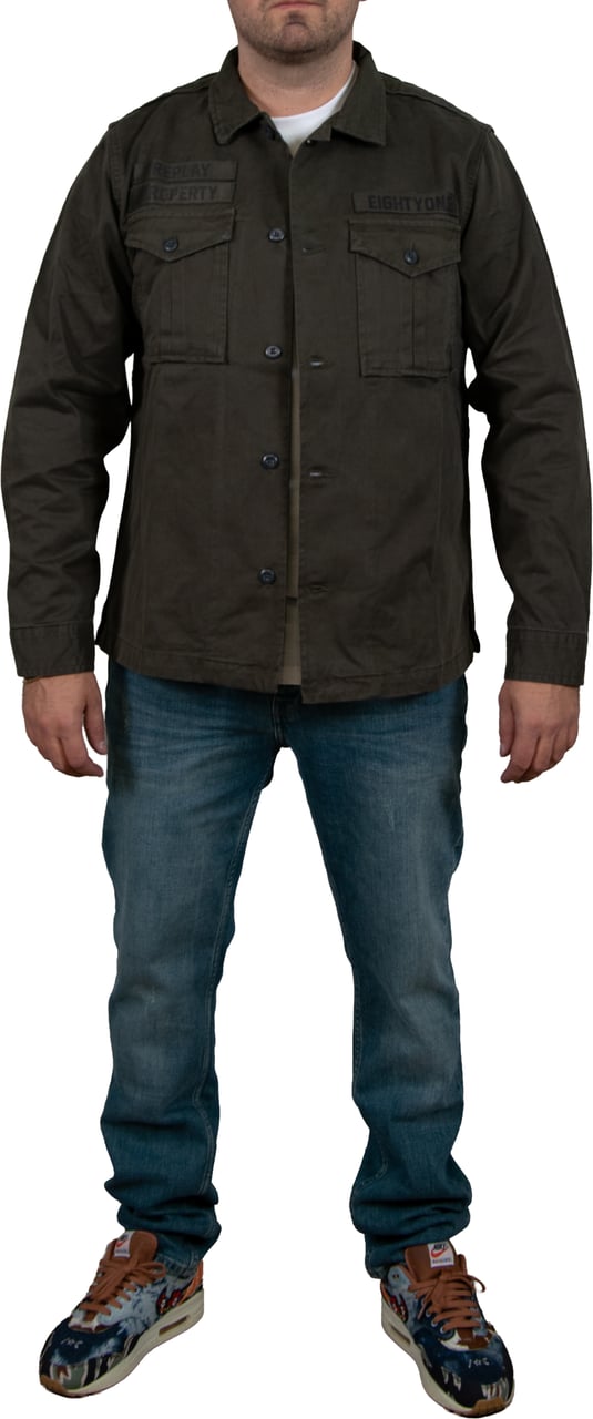 Replay Camicia Groen