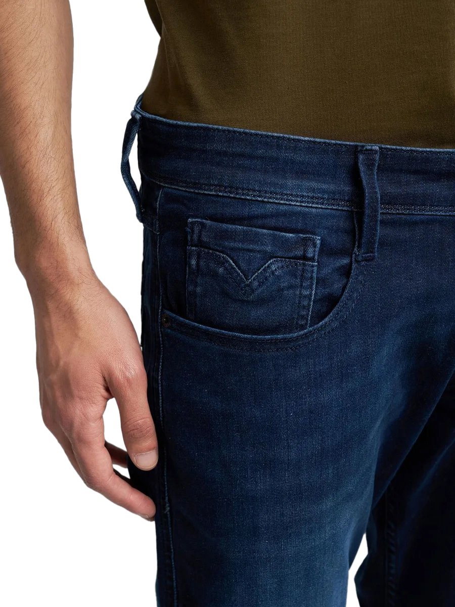 Replay Replay Power Stretch Blauw