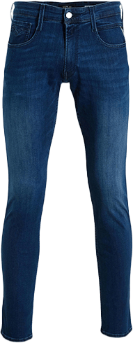 Replay Replay Anbass Power Stretch Blauw
