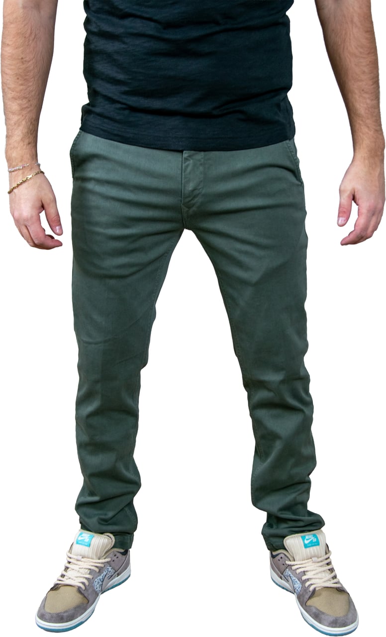 Replay Zeumar Slim-Fit Chino Groen