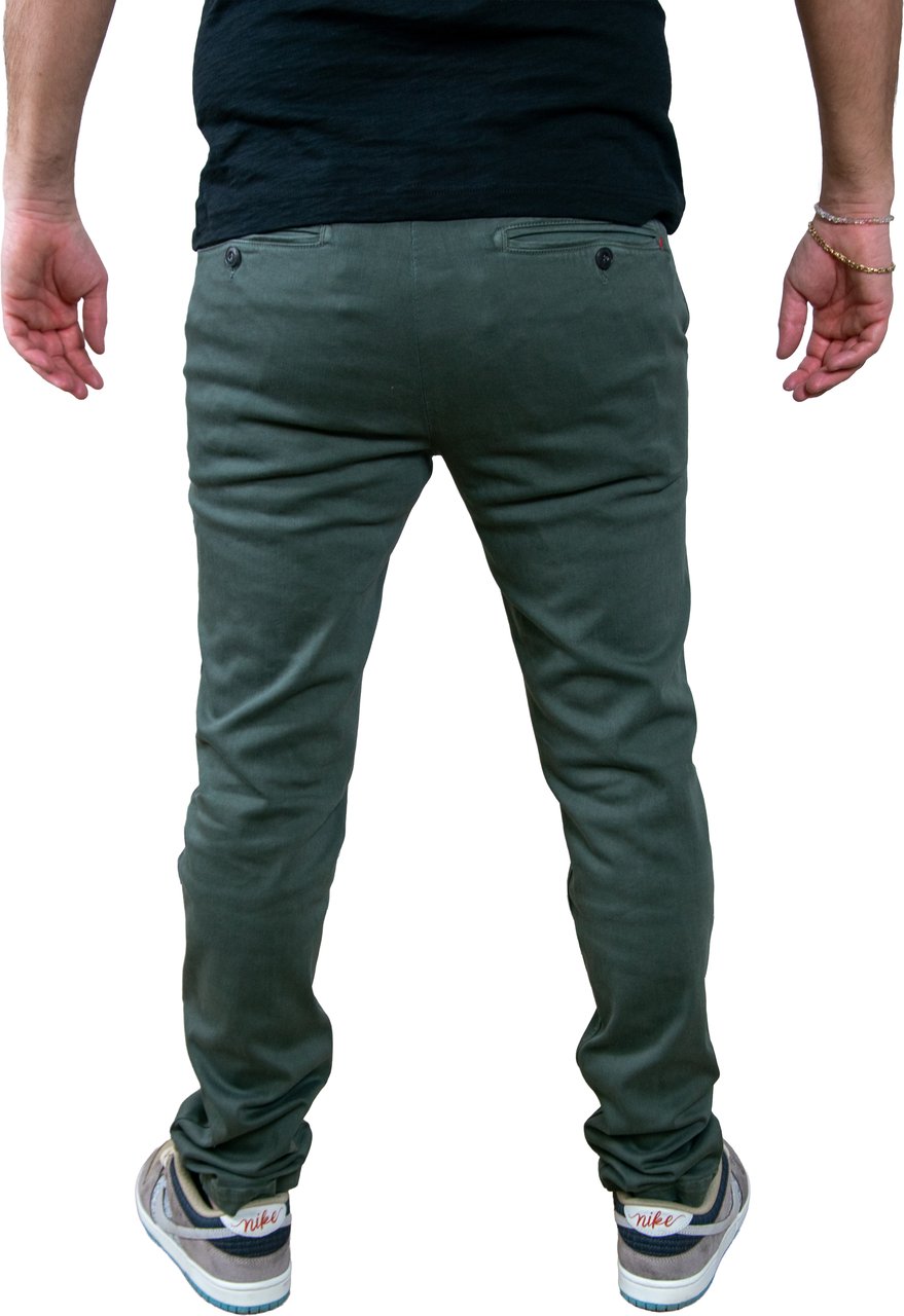 Replay Zeumar Slim-Fit Chino Groen