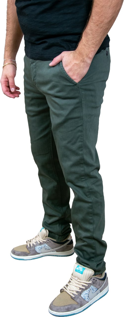 Replay Zeumar Slim-Fit Chino Groen