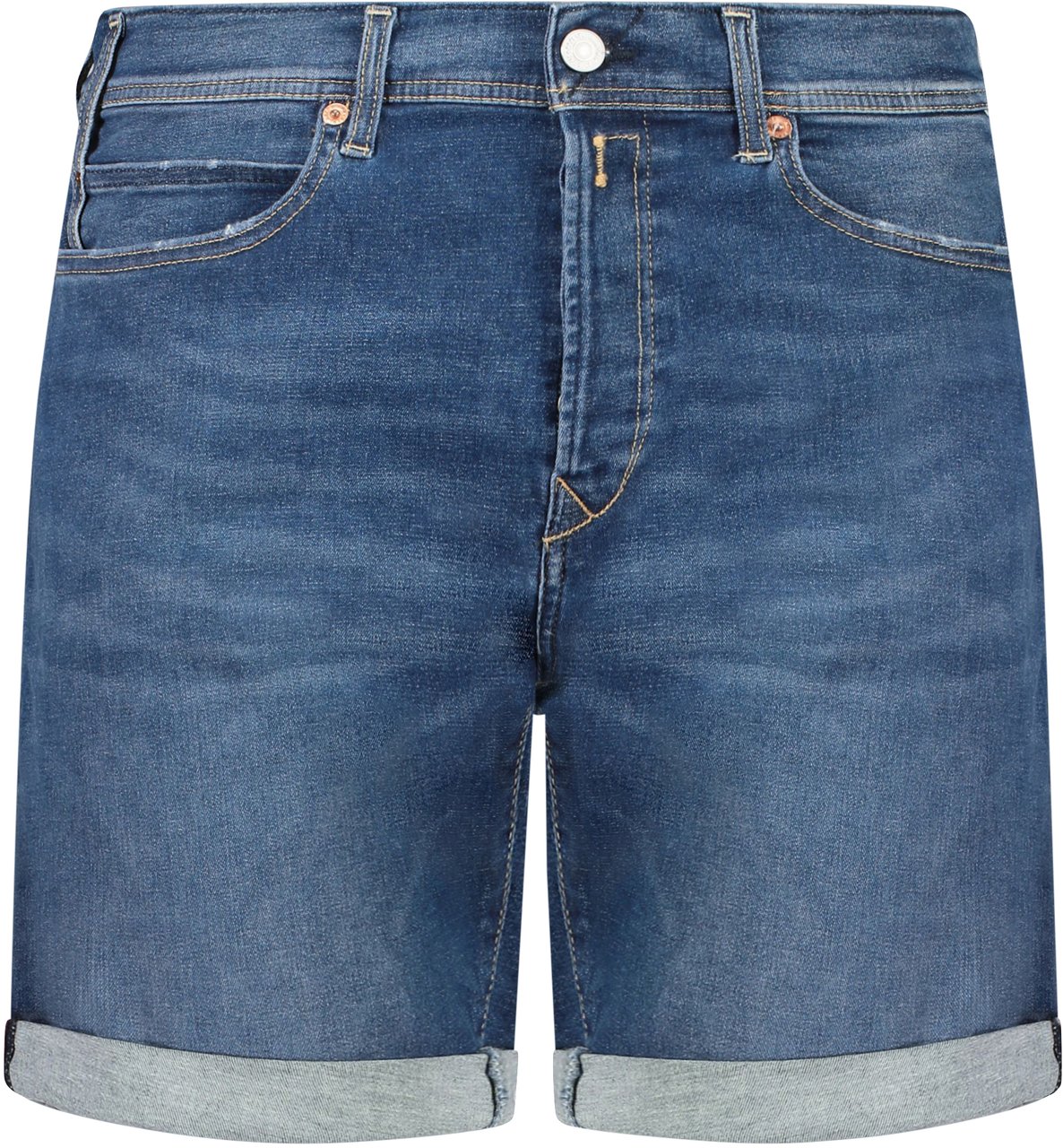 Replay Korte Broek Blauw Blauw