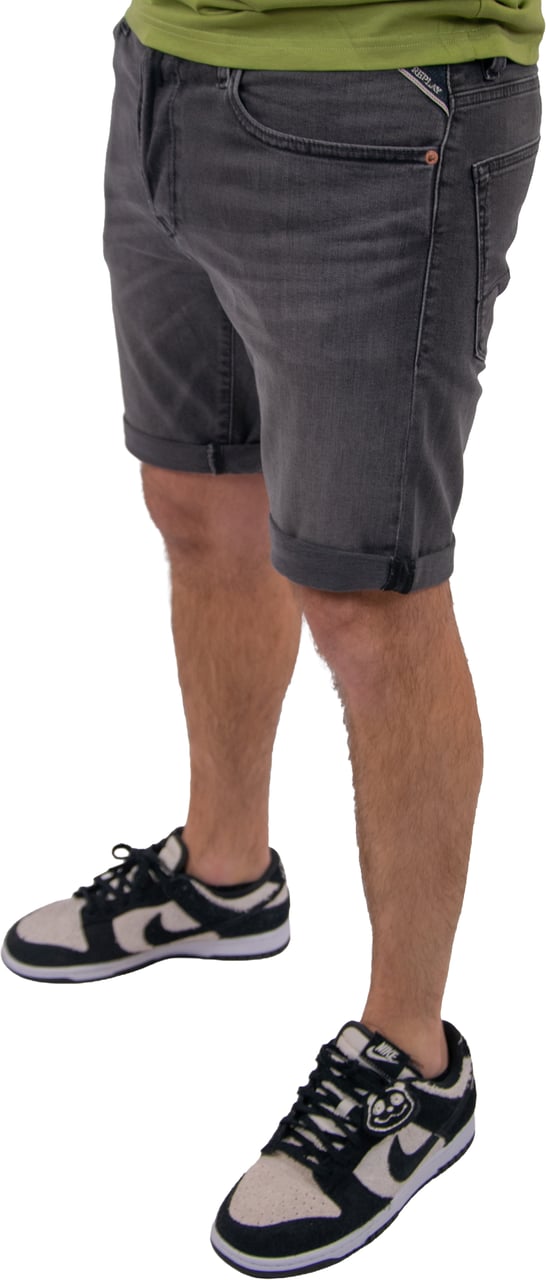 Replay Replay Stretch Short Zwart