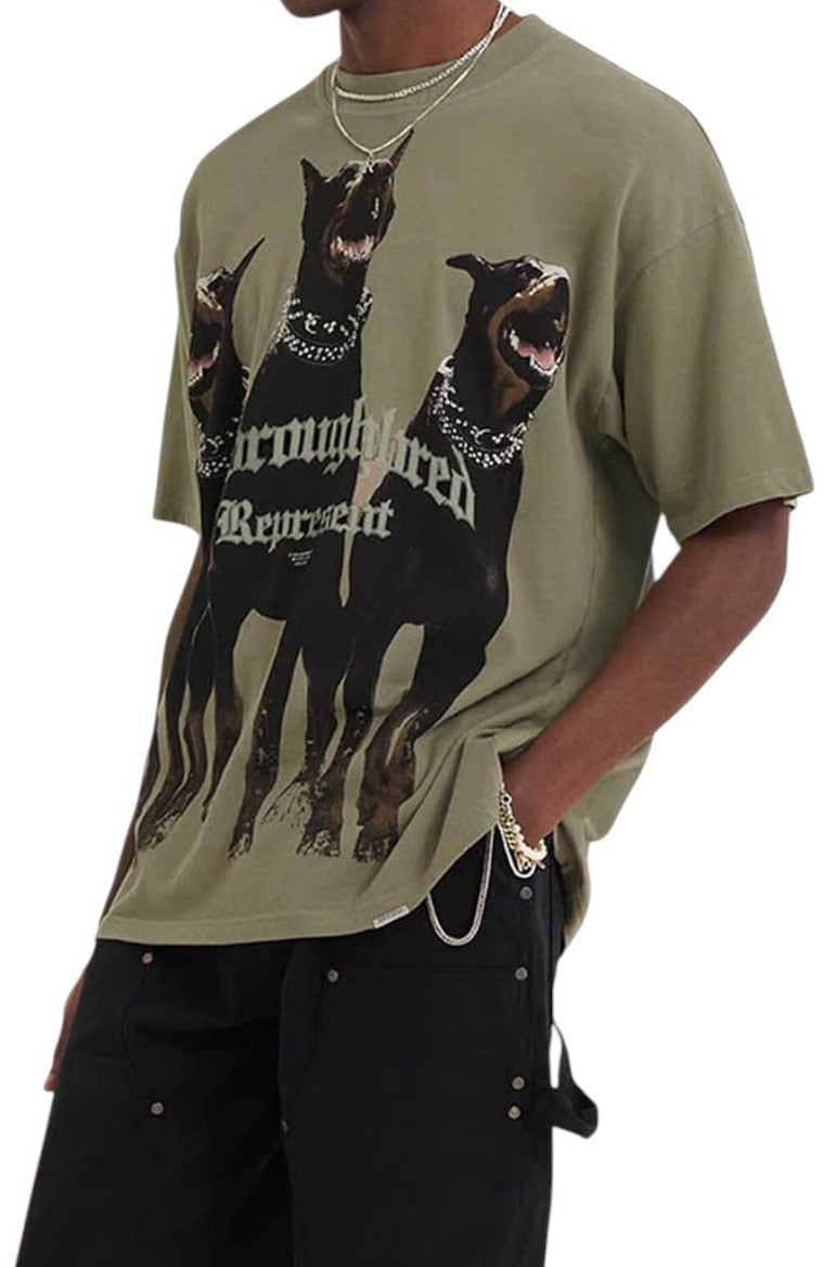 Represent Heren T-shirt Groen