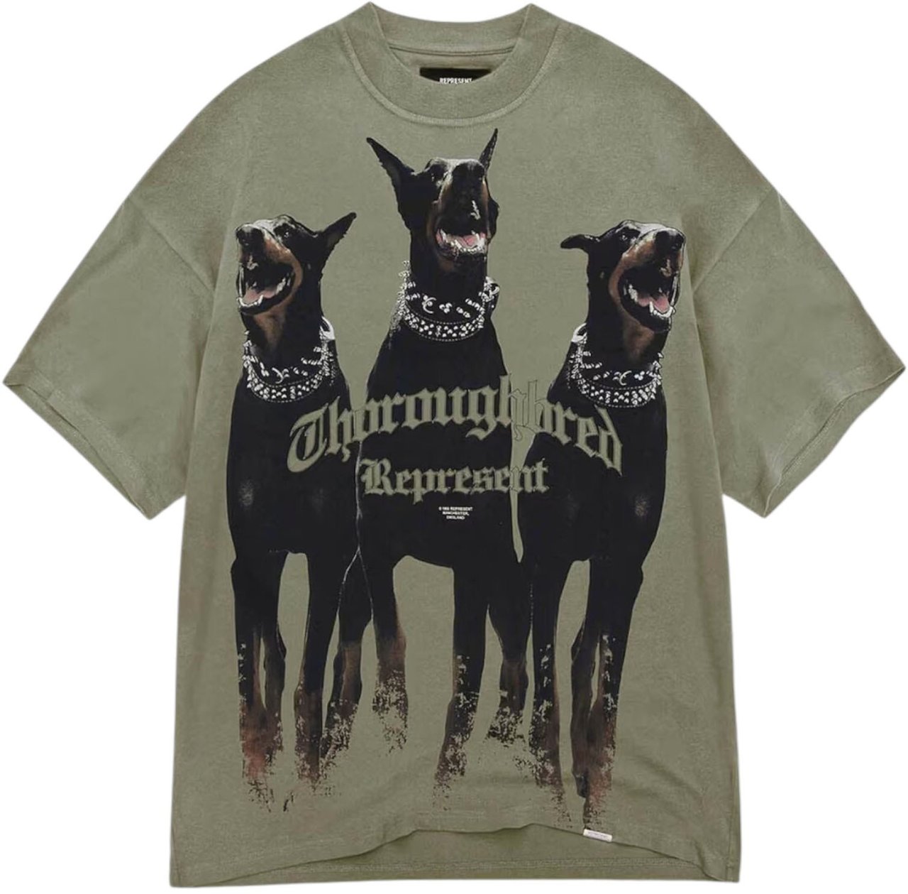 Represent Heren T-shirt Groen