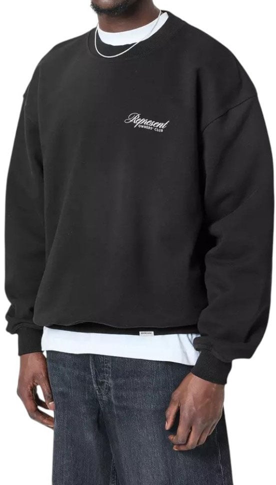 Represent Heren Trui Zwart