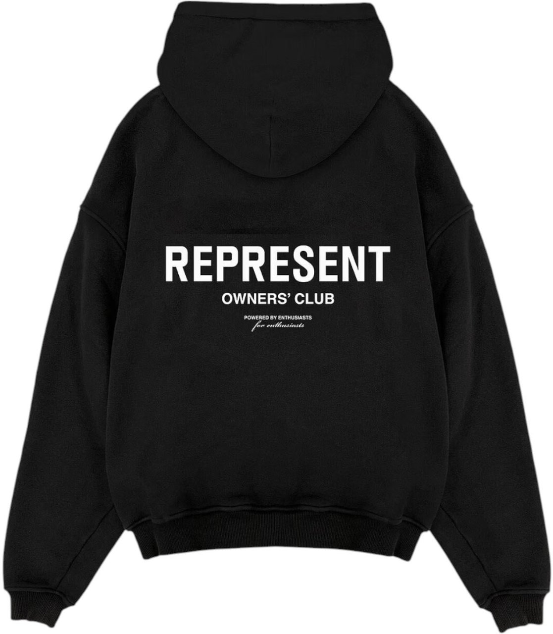 Represent Heren Vest Zwart