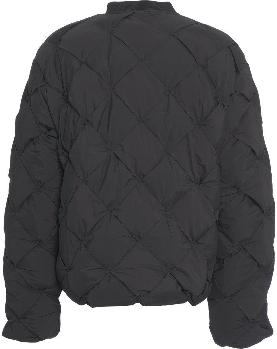 Represent Quilted puffer jacket 'Pillow' Zwart