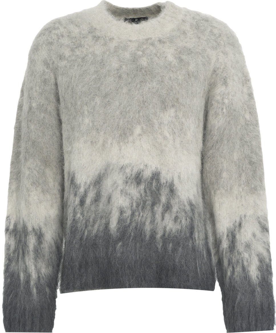 Represent Teddy sweater 'Ombre' Grijs