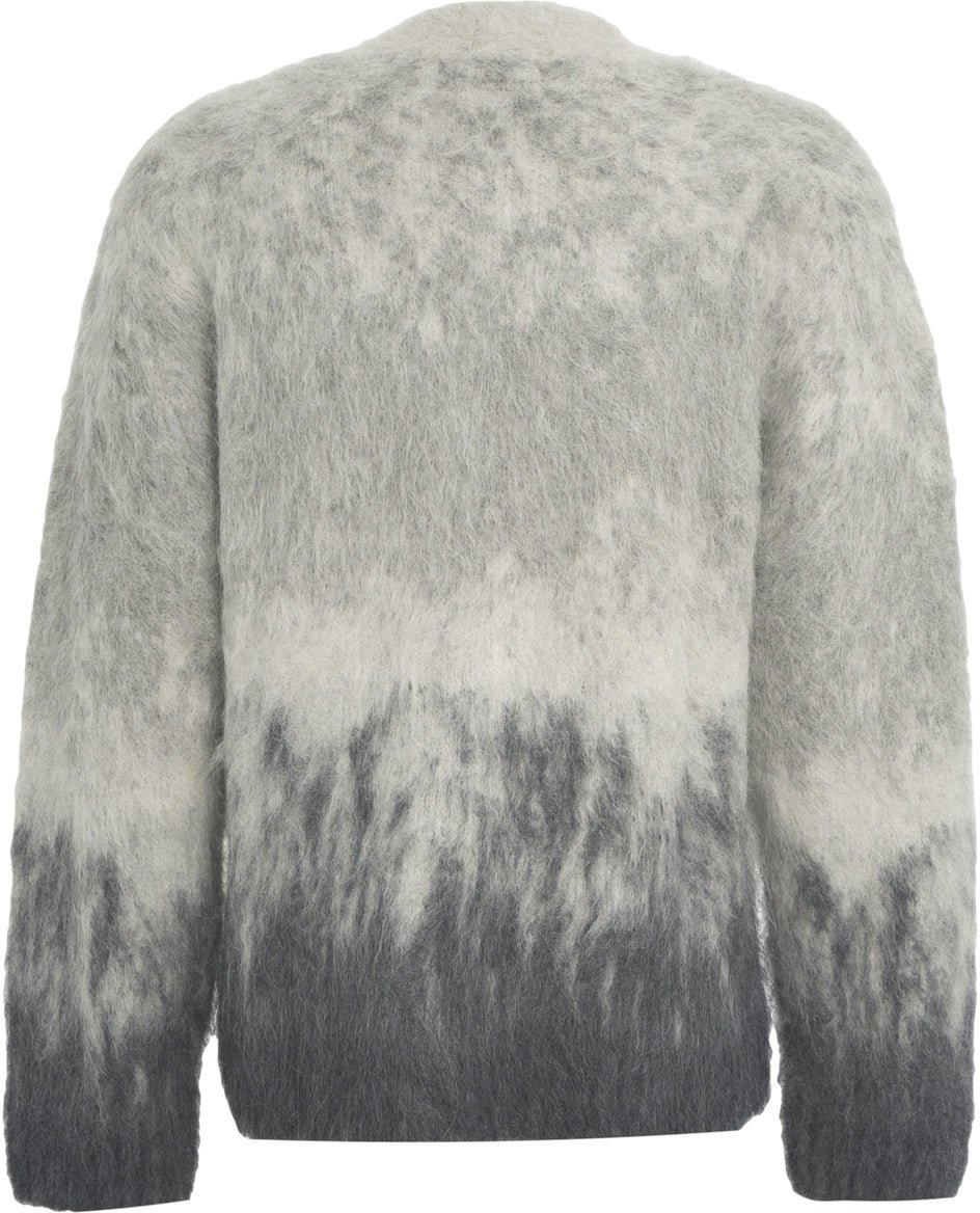 Represent Teddy sweater 'Ombre' Grijs