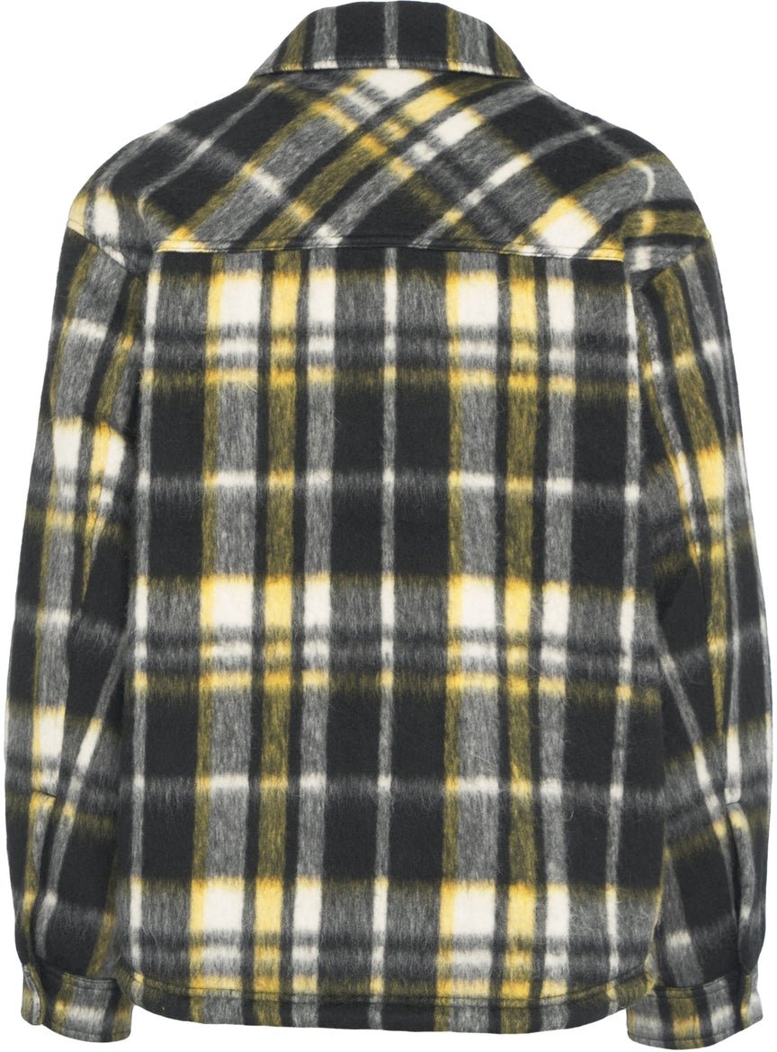 Represent Check overshirt Zwart