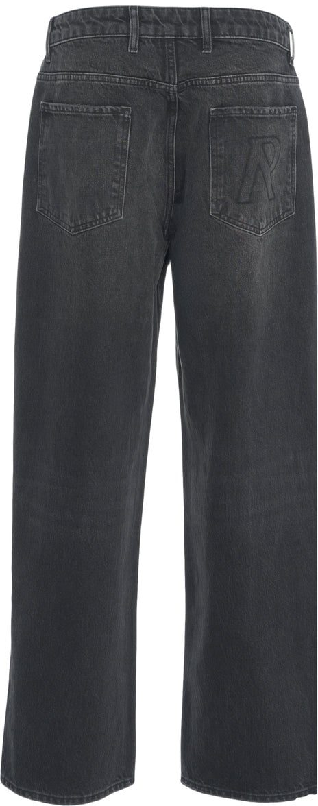 Represent Wide leg jeans Zwart