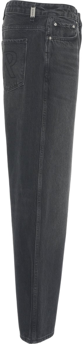 Represent Wide leg jeans Zwart