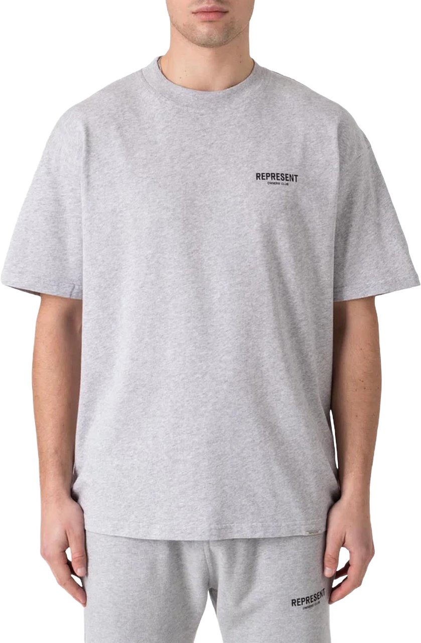 Represent Heren Owners Club T-Shirt Grijs Grijs