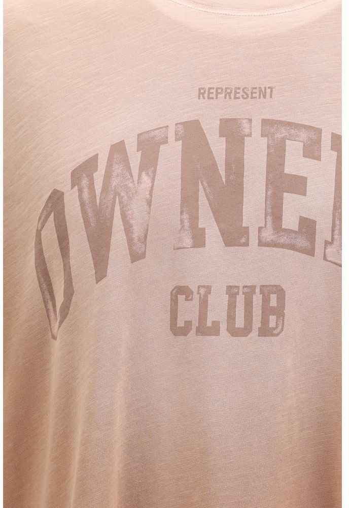 Represent Brown Cotton T-Shirt Bruin