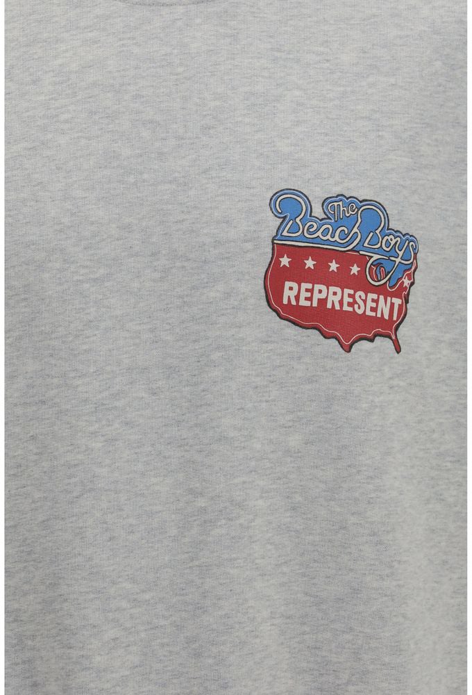 Represent Gray Cotton Sweatshirt Grijs