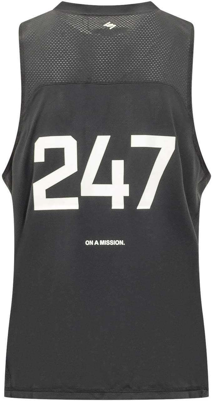 Represent Canotta con Logo Centrale Zwart