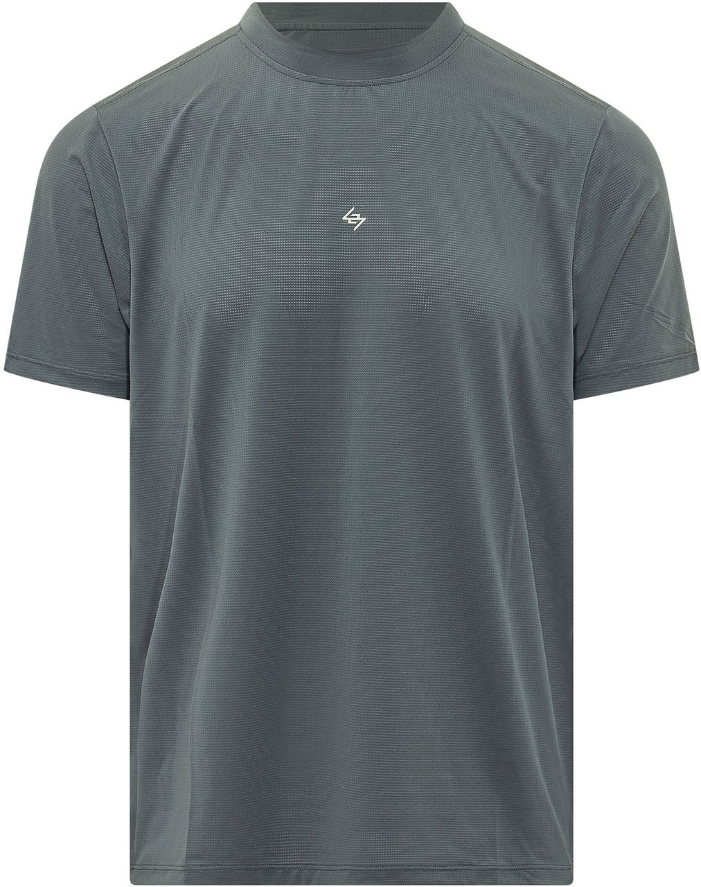 Represent T-shirt in Mesh con Logo Centrale Grijs