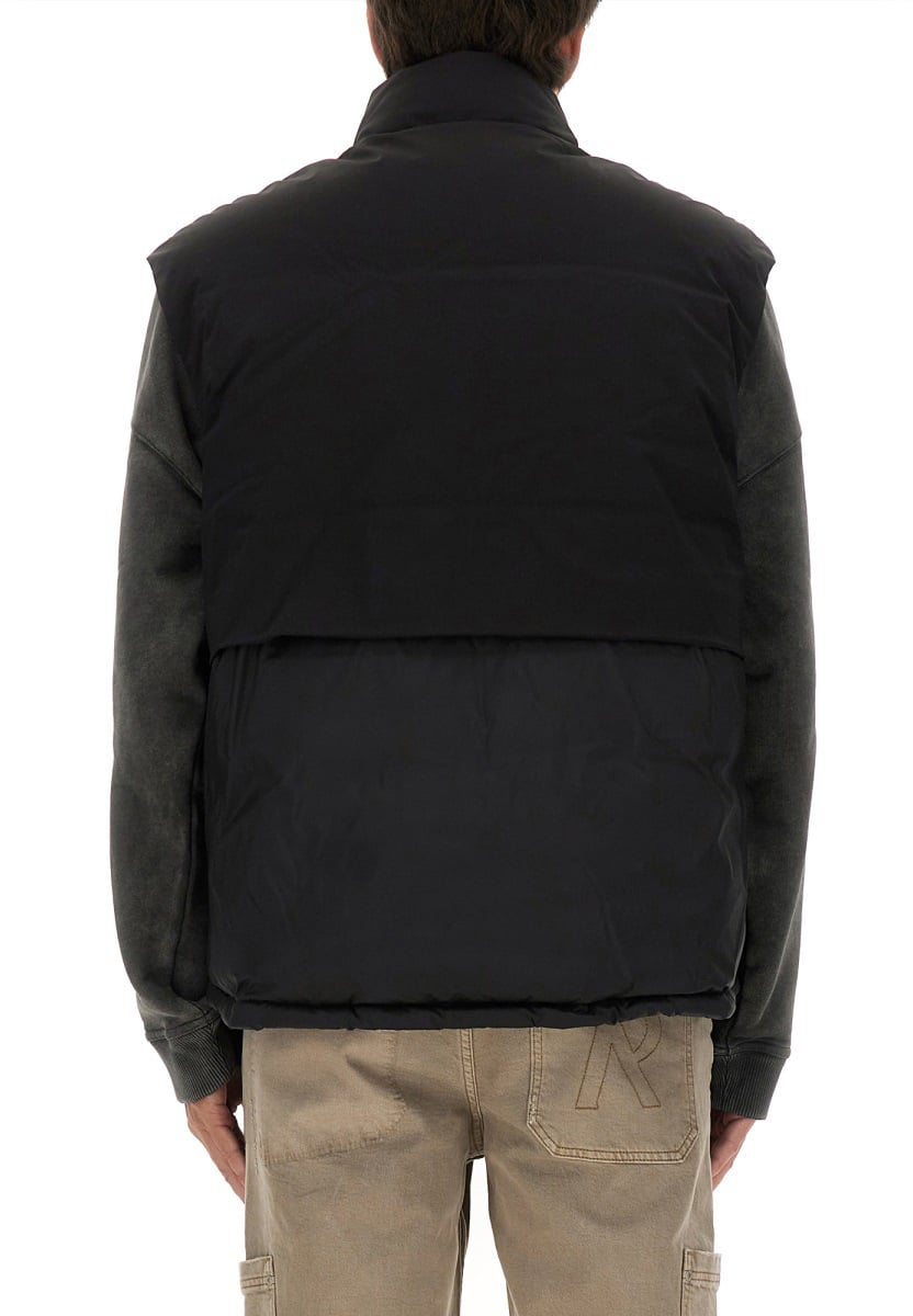 Represent PADDED VEST Zwart