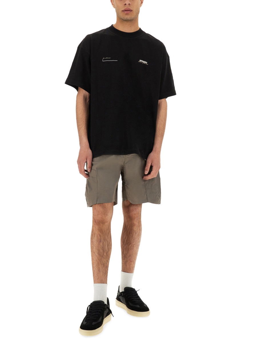 Represent CARGO TECH SHORTS Grijs