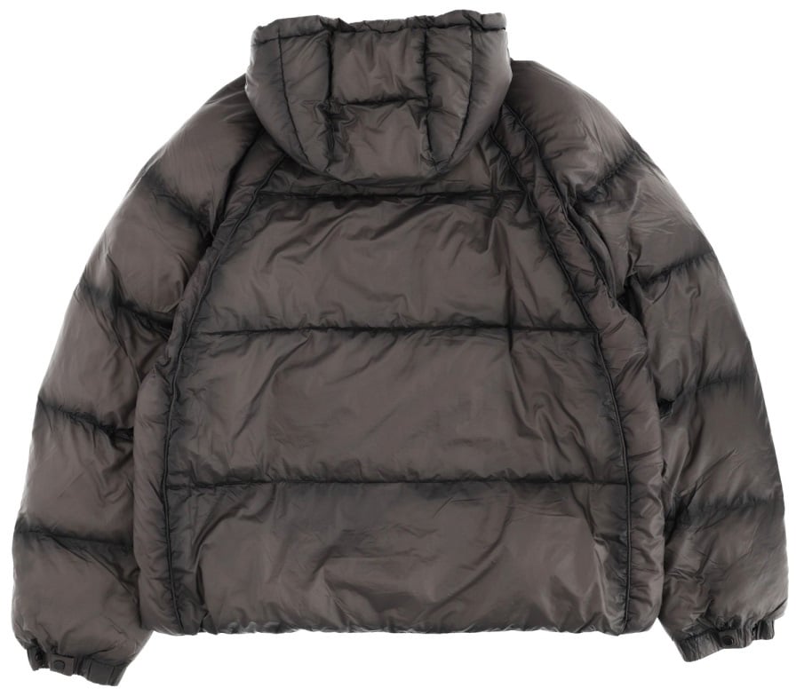 Represent DOWN JACKET WITH LOGO Zwart