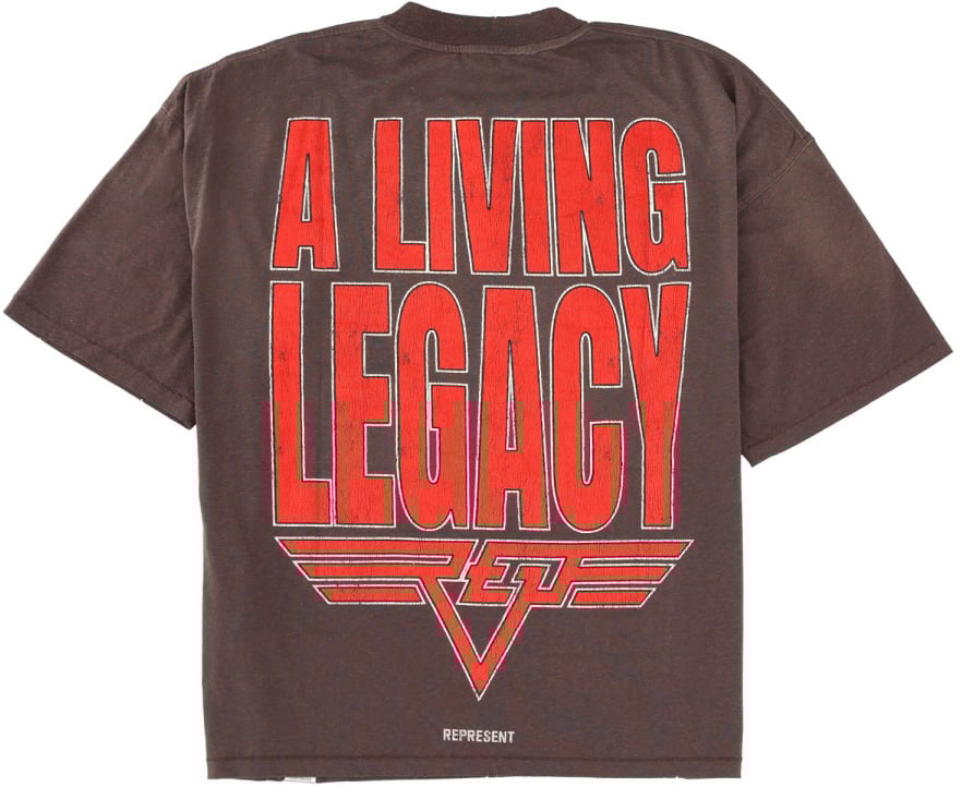 Represent "LIVING LEGACY" T-SHIRT Zwart