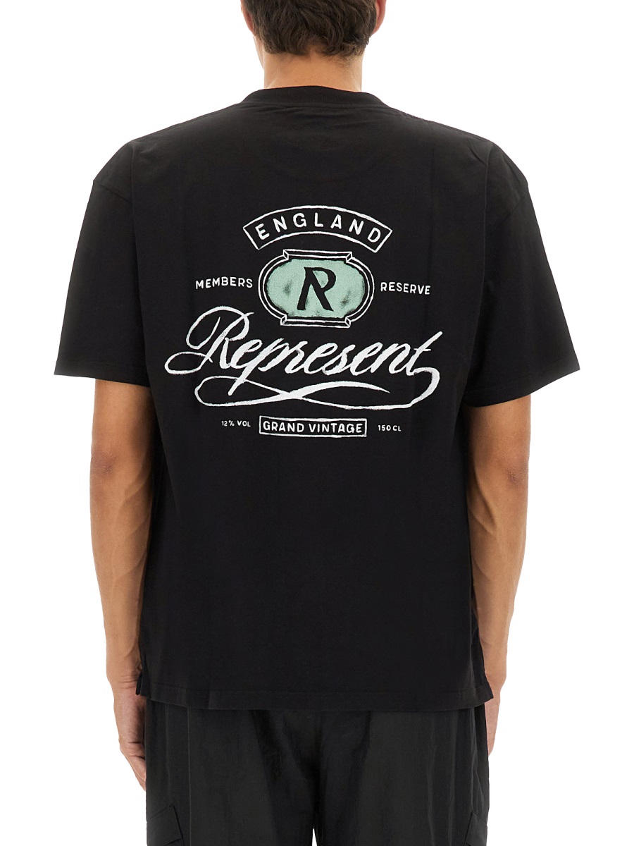 Represent "GRAND VINTAGE" T-SHIRT Zwart