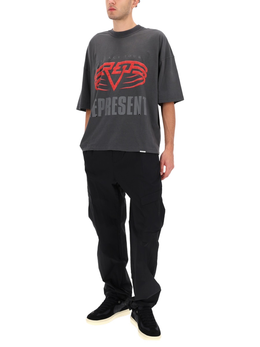 Represent "LIVING LEGACY" T-SHIRT Grijs