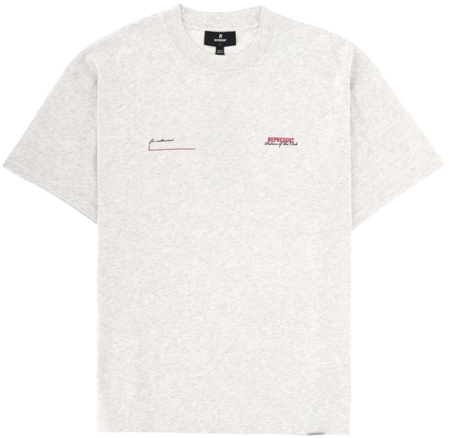 Represent T-SHIRT WITH LOGO Beige
