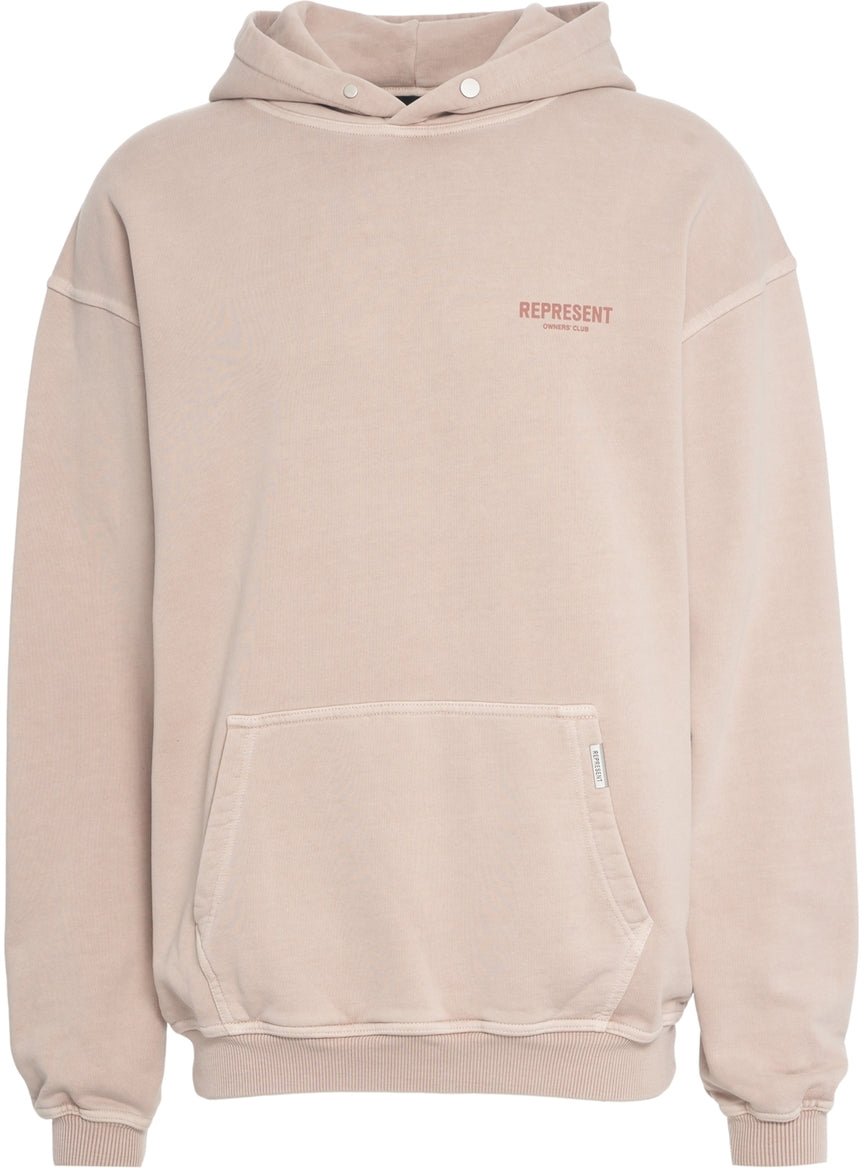 Represent Hoodie with logo Beige