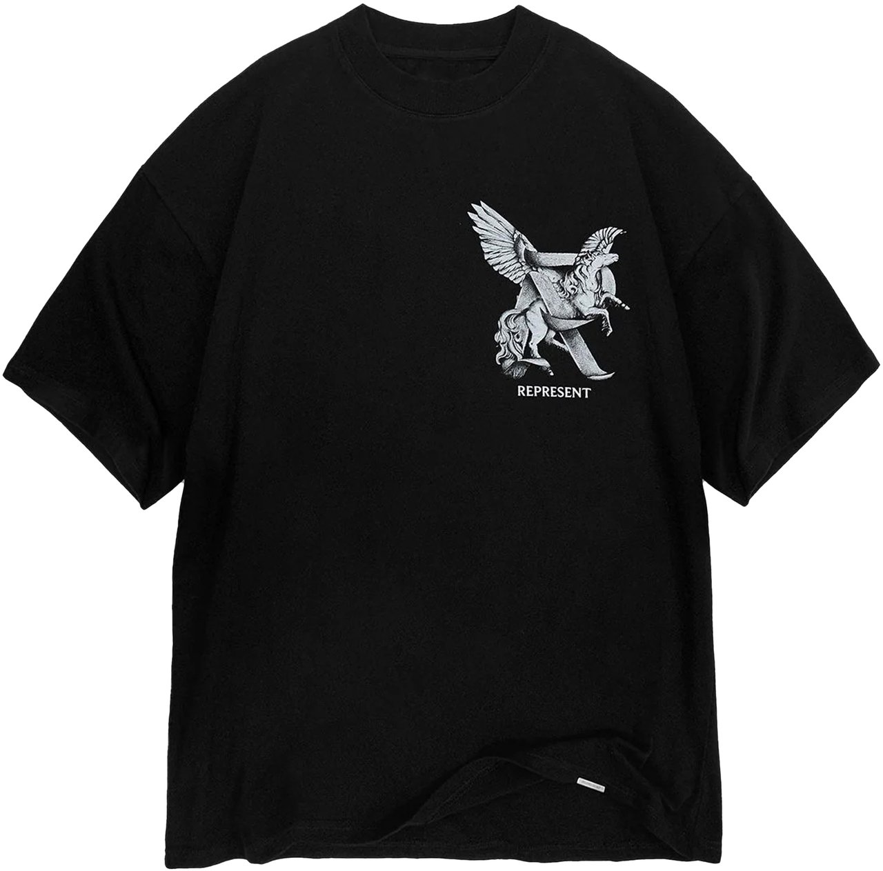 Represent T Shirts & Polo's Elegance In Motion T Shirt Zwart