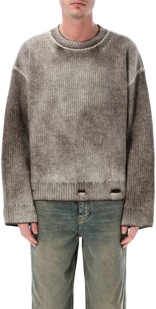 Represent Reversible Fade Out Knit Marrone Taupe