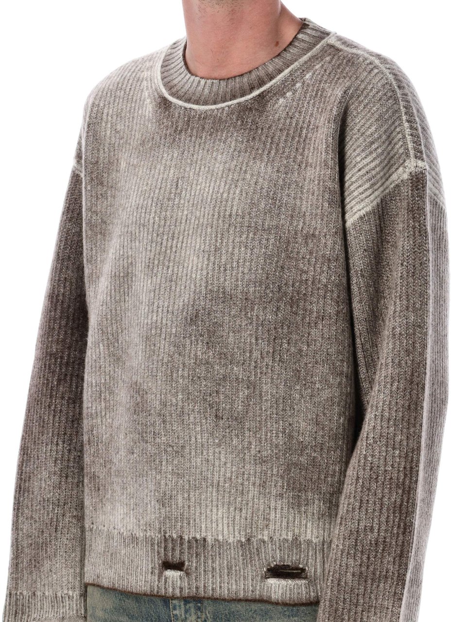 Represent Reversible Fade Out Knit Marrone Taupe