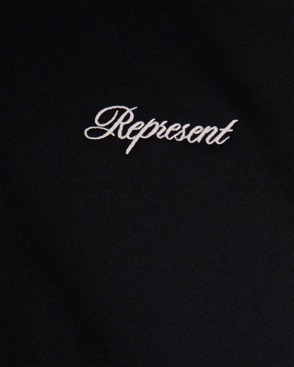 Represent Coats Jet Black Zwart