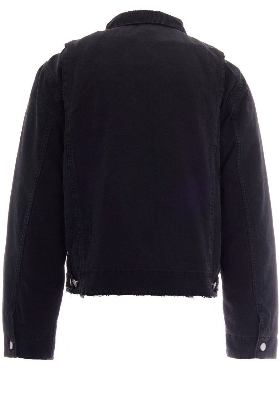 Represent Coats Black Zwart