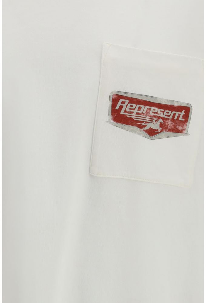 Represent White Cotton Sportswear Wit