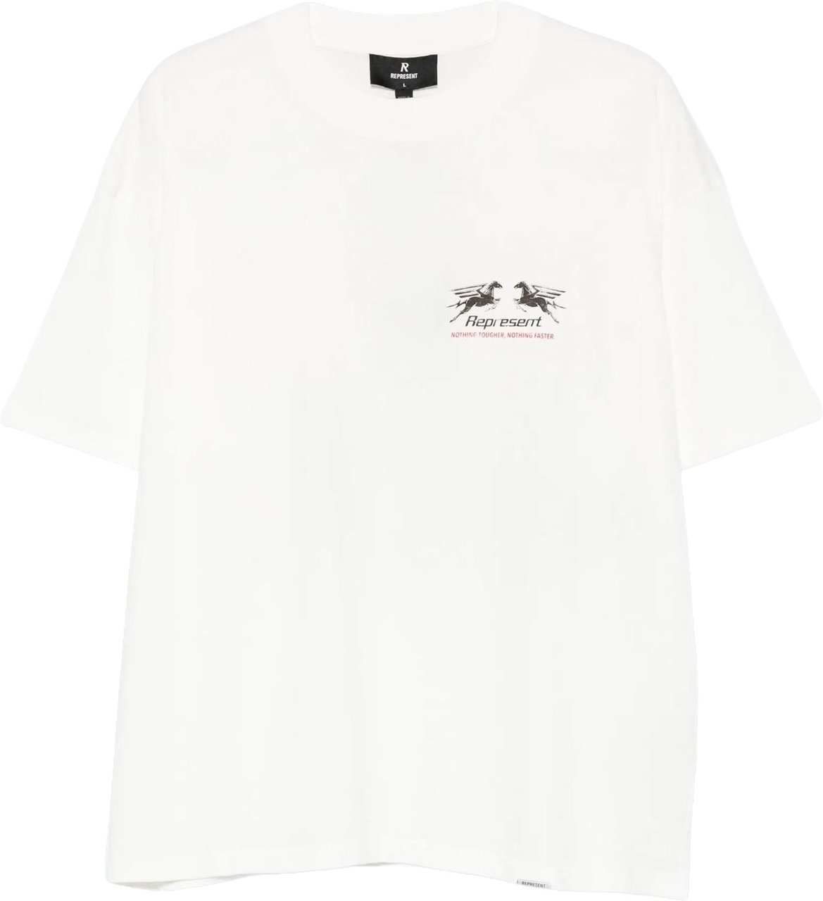 Represent Heren 24 Hour Service T-Shirt Wit